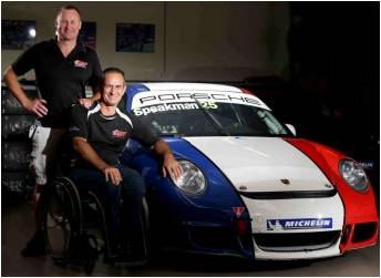 Can-Do-Ability: Paraplegic Mark Speakman is finally a racing car driver